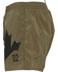 Dsquared2 Stretch Badeshorts Khaki | 3punkt5