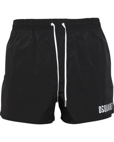 Dsquared2 Stretch Badeshorts Schwarz Icon | 3punkt5