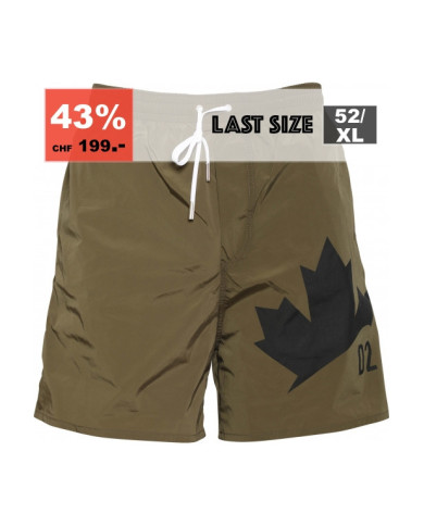 Dsquared2 Stretch Badeshorts Khaki | 3punkt5