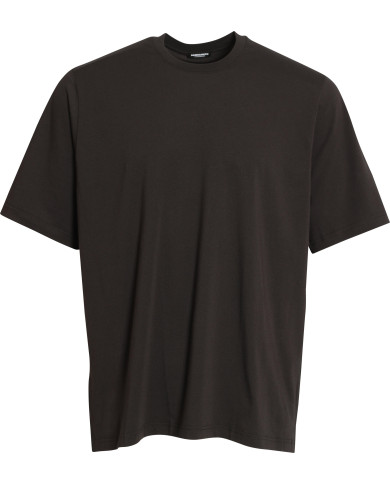 Rundhals T-Shirt mit Logodruck