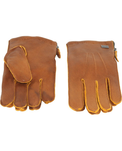 Hirschleder mit Kaschmir Handschuhe