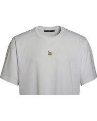 T-Shirt mit Logo Plakette