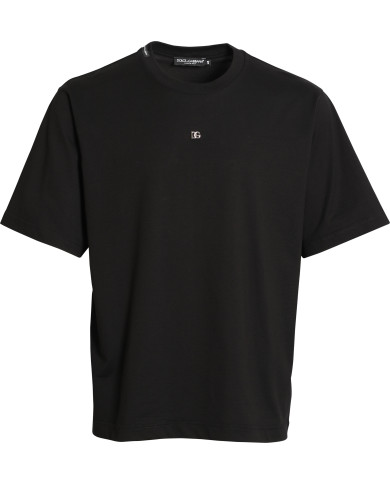 DG T-Shirt mit Logo Plakette