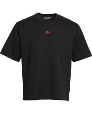 T-Shirt mit Logo Plakette