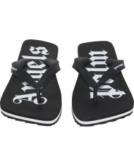 Palm Angels Flip Flop mit Logodruck Schwarz | 3punkt5