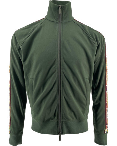 Zipper mit Logo-Streifen