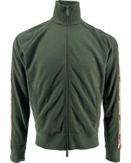 Zipper mit Logo-Streifen
