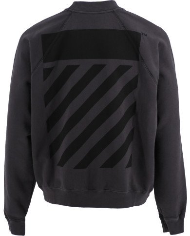Sweater mit diagonalen Streifen