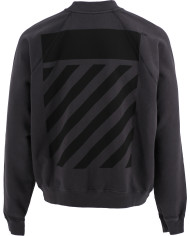 Sweater mit diagonalen Streifen