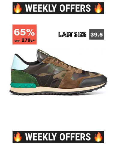 Camouflage Rockrunner Sneakers