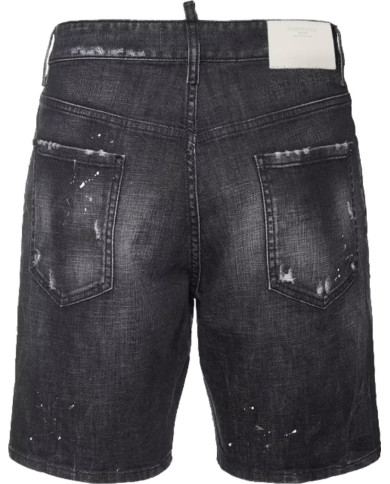 Marine Denim Shorts