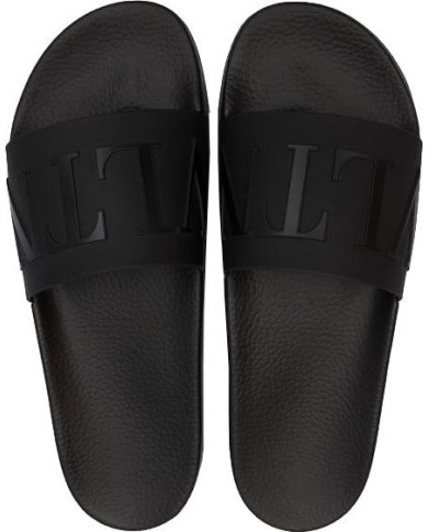 Valentino VLTN Sandalen Schwarz Ton-in-Ton | 3punkt5
