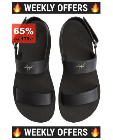Giuseppe Zanotti GZ Saiph Sandalen Schwarz | 3punkt5