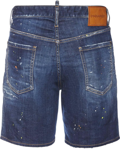 Marine Denim Shorts