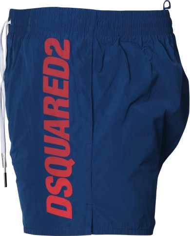 Dsquared2 Badeshorts Blau mit Logo | 3punkt5