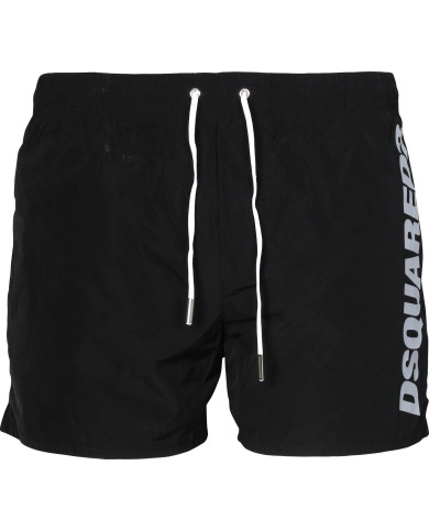 Dsquared2 Badeshorts Schwarz mit Logo | 3punkt5