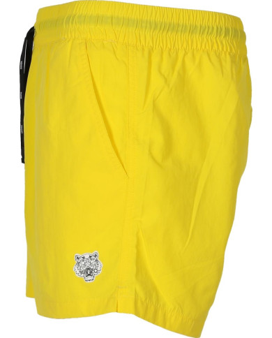 Kenzo Badeshorts Gelb mit Logo Patch | 3punkt5