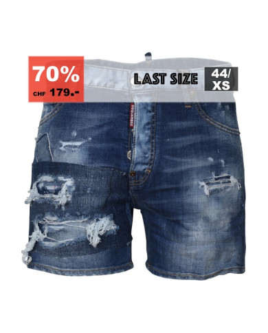 Distressed Jeansshorts