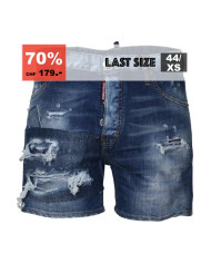 Distressed Jeansshorts