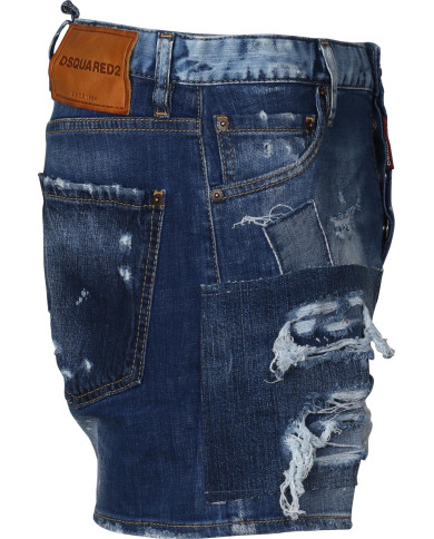Distressed Jeansshorts