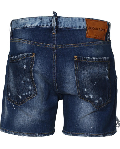 Distressed Jeansshorts