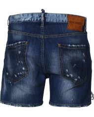 Distressed Jeansshorts