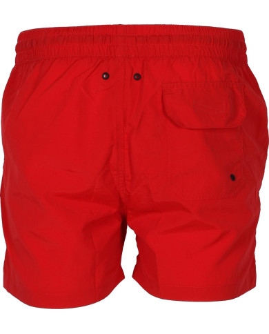 Kenzo Badeshorts Rot mit Logo Patch | 3punkt5