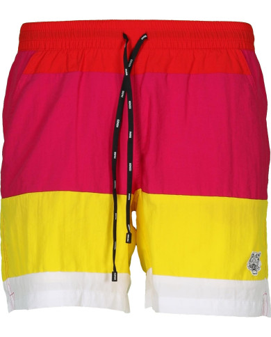 Kenzo Badeshorts Colorblock mit Logo Patch | 3punkt5