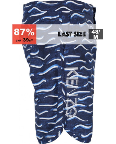 Kenzo Badeshorts Blau mit Logodruck | 3punkt5