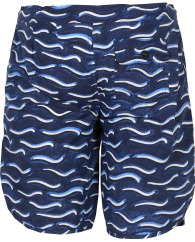 Kenzo Badeshorts Blau mit Logodruck | 3punkt5