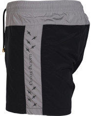 Badeshorts mit Logodruck