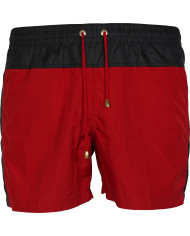 Badeshorts mit Logodruck