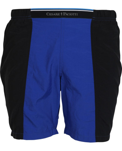 Badeshorts mit Logodruck