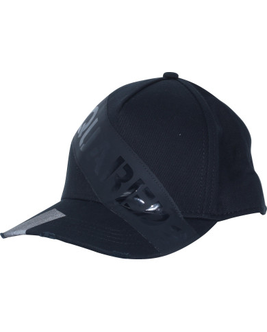 Striped Logo Baseball Cap