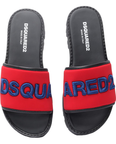 Slippers mit Aufgesticktes Logo