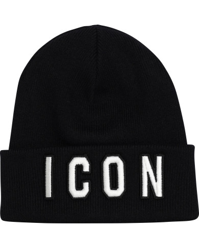 Bestrickte Icon Mütze Schwarz im 3.5 Store!