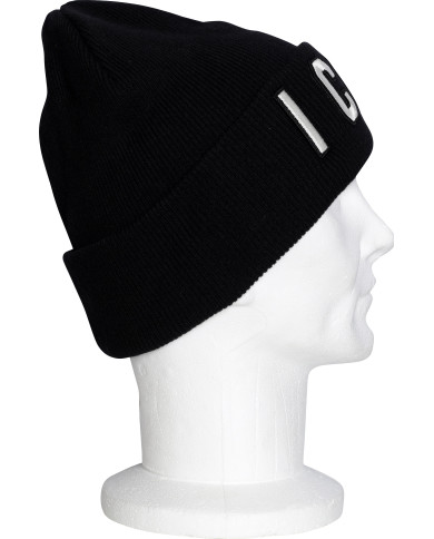 Bestrickte Icon Mütze Schwarz im 3.5 Store!