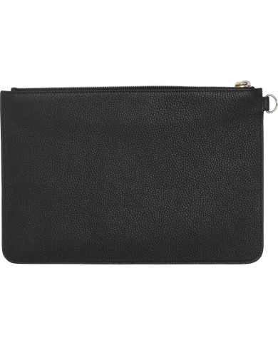 Logo Pochette aus Krokodilleder