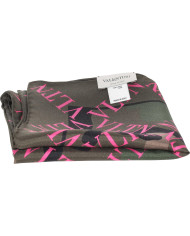 Camouflage Foulard mit Logodruck