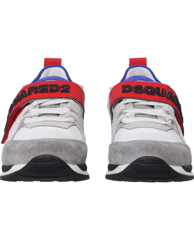 Kinder Sneaker mit Schnür- und Klettverschluss
