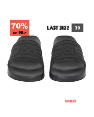 Dolce & Gabbana Slide Sandalen Schwarz | 3punkt5