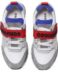 Kinder Sneaker mit Schnür- und Klettverschluss