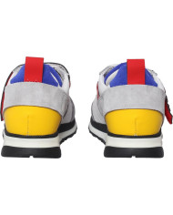 Kinder Sneaker mit Schnür- und Klettverschluss
