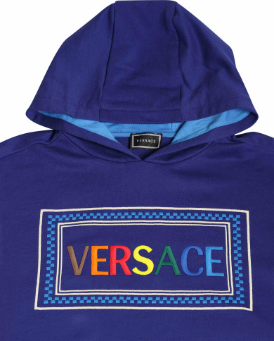 Besticktes Logo Kinder Hoodie