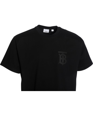Oversized T-Shirt mit Monogramm-Druck