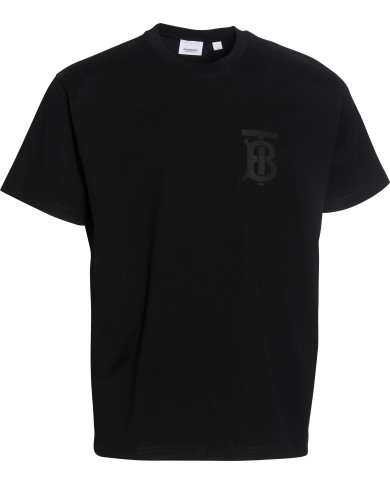 Oversized T-Shirt mit Monogramm-Druck