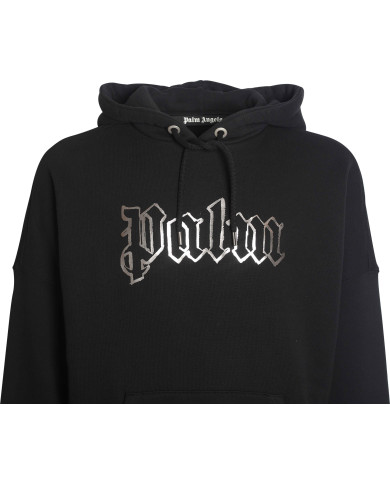 Palm Angels Glow In The Dark Hoodie Schwarz | 3punkt5