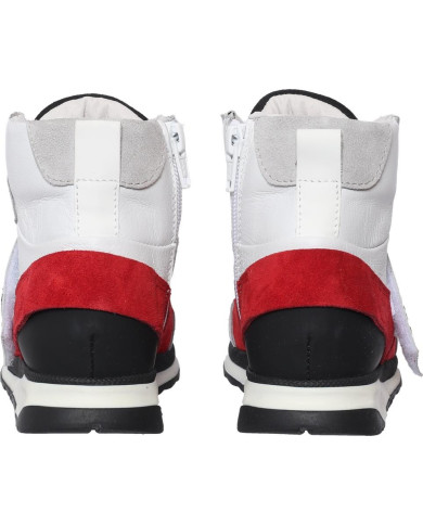Kinder Sneaker mit Schnürung und Klettverschluss