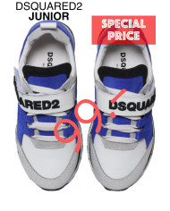 Kinder Sneaker mit Schnüren und Klettverschluss