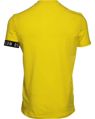 T-Shirt mit Logo am Ärmel